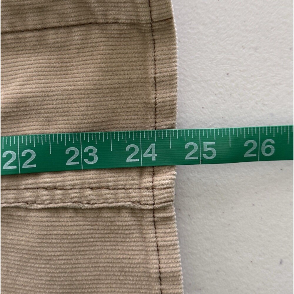 Levi Strauss Signature Women's Camel Corduroy Utility Tailored Jacket Size Med - Picture 8 of 8
